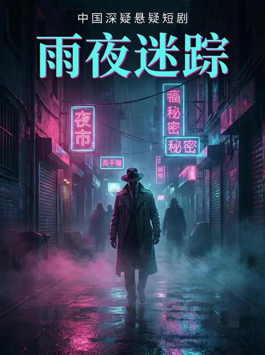 逆水寒岁月神偷 悬疑追踪短剧 - 雨夜迷踪海报